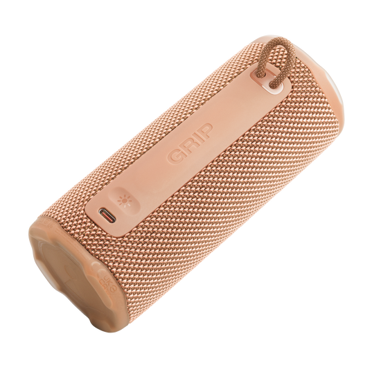 JBL Grip - Orange - Compact Bluetooth speaker with bold JBL Pro Sound and ambient light - Detailshot 2
