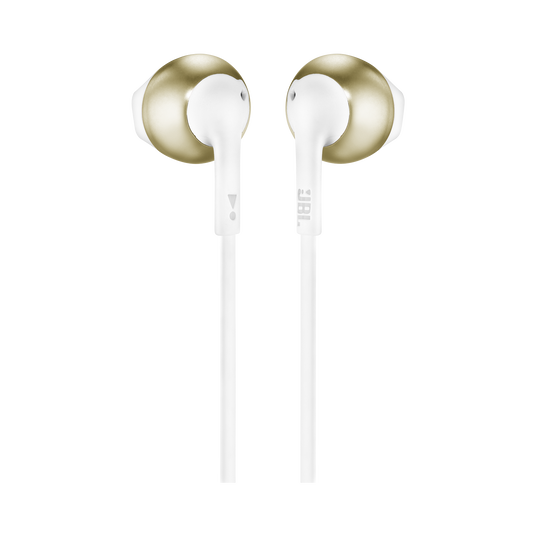 JBL Tune 205 - Champagne Gold - Earbud headphones - Back