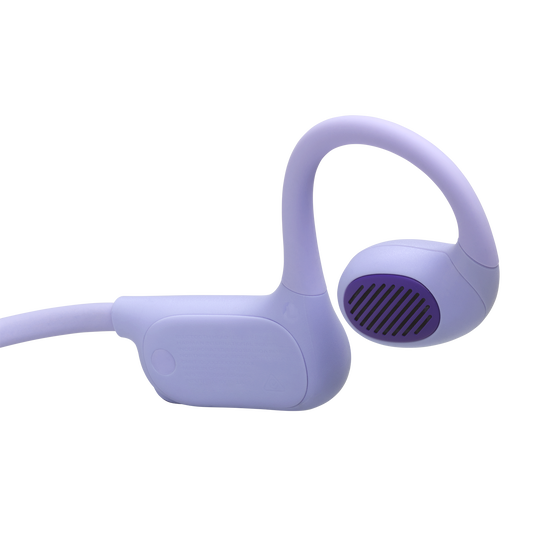 JBL Junior Free - Purple - Wireless open-ear kids headphone - Back