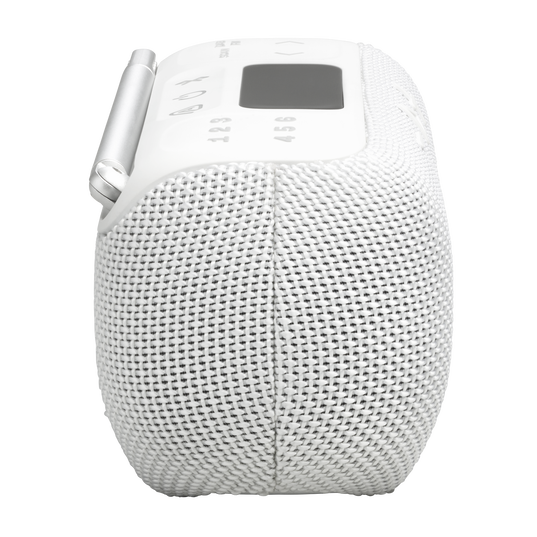 JBL Tuner 3 - White - Portable DAB/DAB+/FM radio with Bluetooth - Left