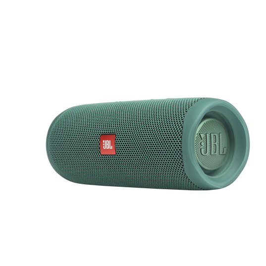 JBL Flip 5 Eco edition - Forest Green - Portable Speaker - Eco edition - Left