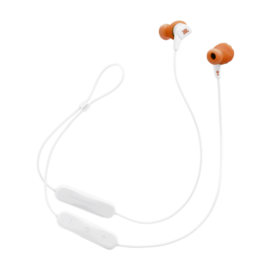 JBL Endurance Run 3 Wireless - White - Wireless Sport Headphones - Right