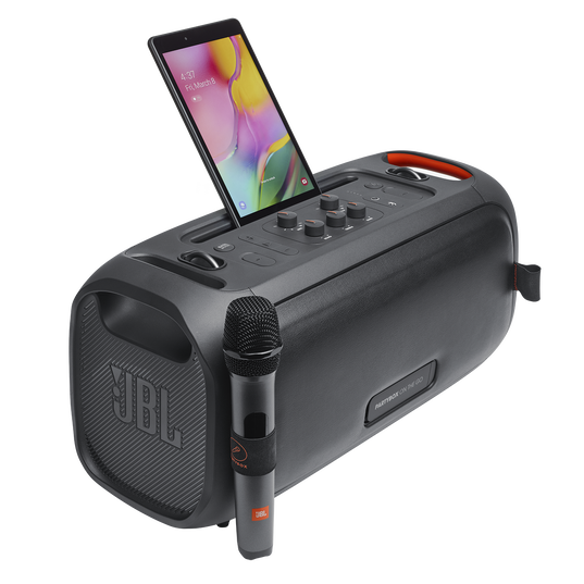 Jbl trolley hotsell speaker with mic