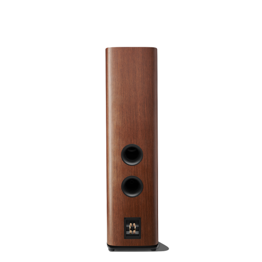 HDI-3800 - Walnut - 2 ½-way Triple 8-inch (200mm) Floorstanding Loudspeaker - Back