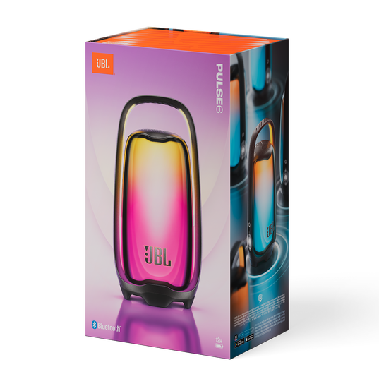 JBL Pulse 6 - Black - Portable speaker with JBL legendary sound and a customizable 360&deg; lightshow - Detailshot 9