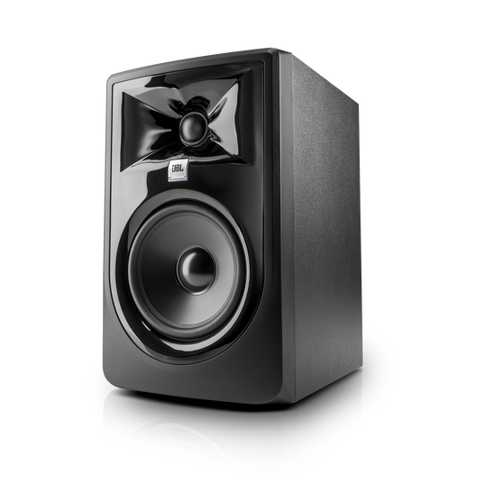 JBL 305P MkII - Black - Powered 5" (12.7 cm) Two-Way Studio Monitor - Hero