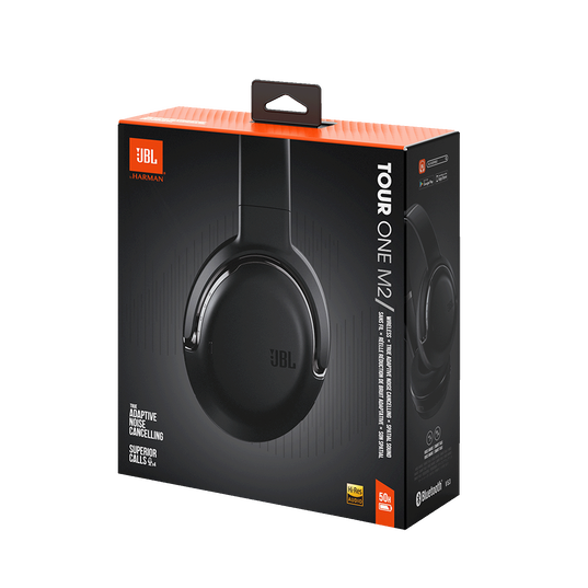 JBL Tour One M2 - Black - Wireless over-ear Noise Cancelling headphones - Detailshot 10