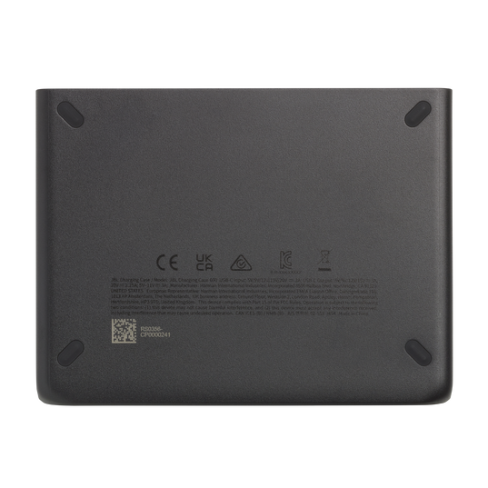 JBL Battery 600 Duo with Charging Case - Black - Two easy-to-replace spare batteries with charging case - Bottom