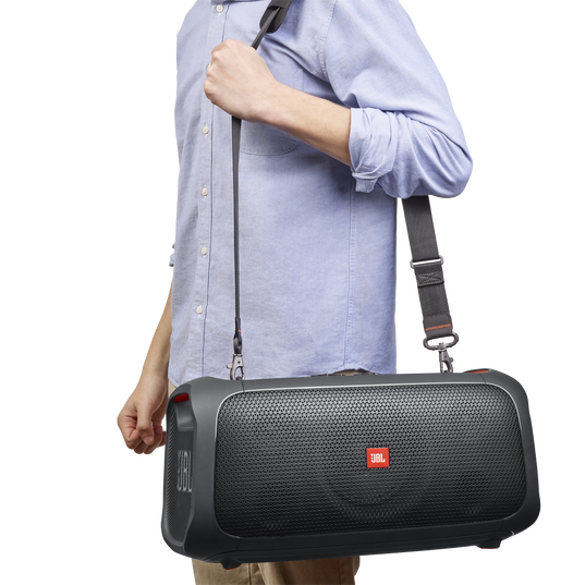 Partybox On The Go Portable Karaoke Speaker With Mic Jbl Sg