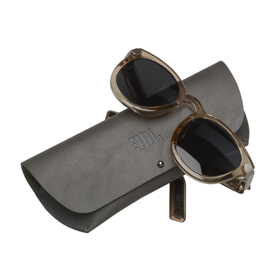 JBL Soundgear Frames Round - Amber - Audio Glasses - Detailshot 4