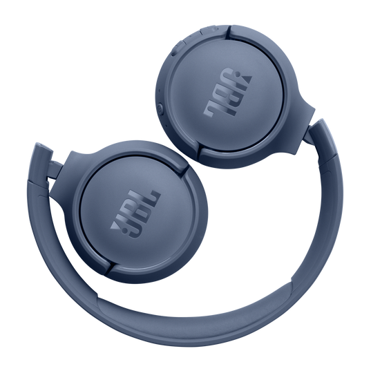 JBL Tune 520BT - Blue - Wireless on-ear headphones - Detailshot 5