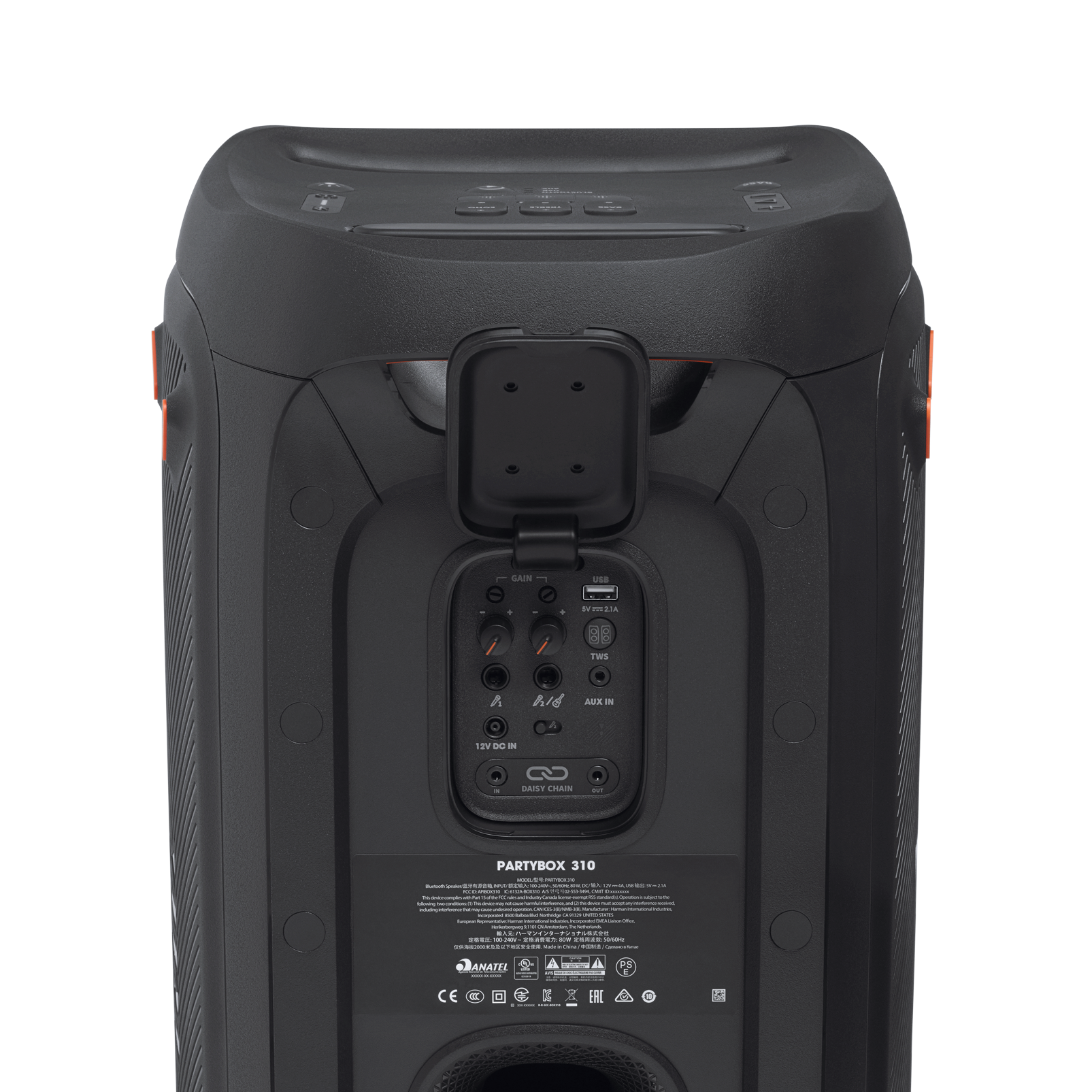 JBL Partybox 310 Portable party speaker with dazzling lights and