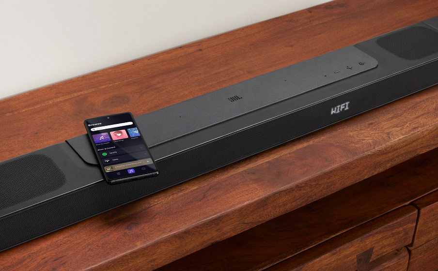 Built-In Wi-Fi with AirPlay, Alexa Multi-Room Music and Chromecast built-in™