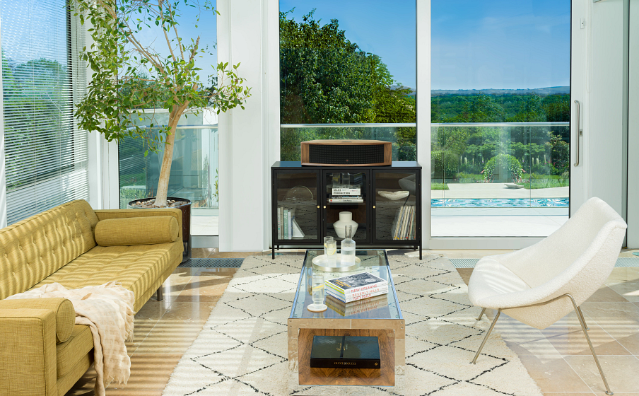 Black Quadrex foam grille