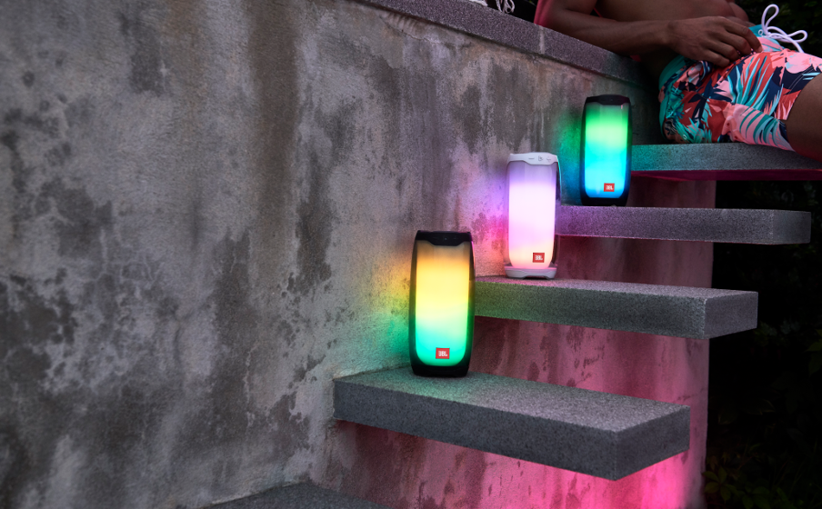 JBL Pulse 4 Portable Bluetooth Speaker With Lights JBL SG