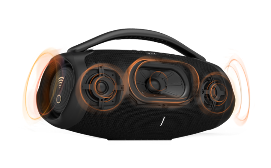 3 BoomBox JBL WIFIブラック スピーカー Bluetooth / ポータブルWi-Fi | Wi-Fi 3 Boombox JBL スピーカー・ウーファー