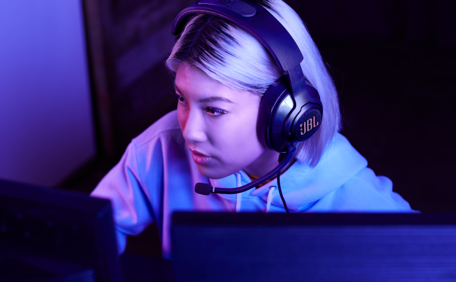 JBL Quantum 400 | USB Gaming Headset with Game-Chat Dial | JBL SG