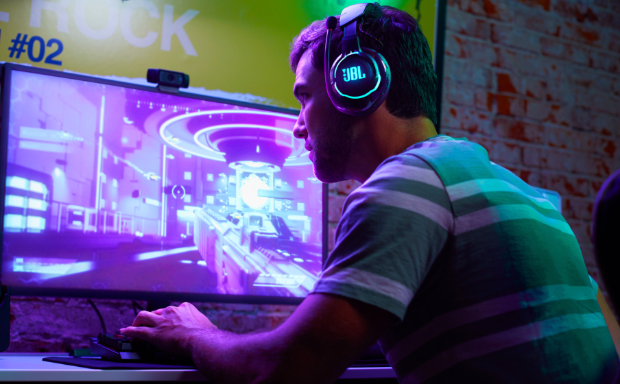 JBL Quantum 800 | Noise Cancelling Wireless Gaming Headset | SG