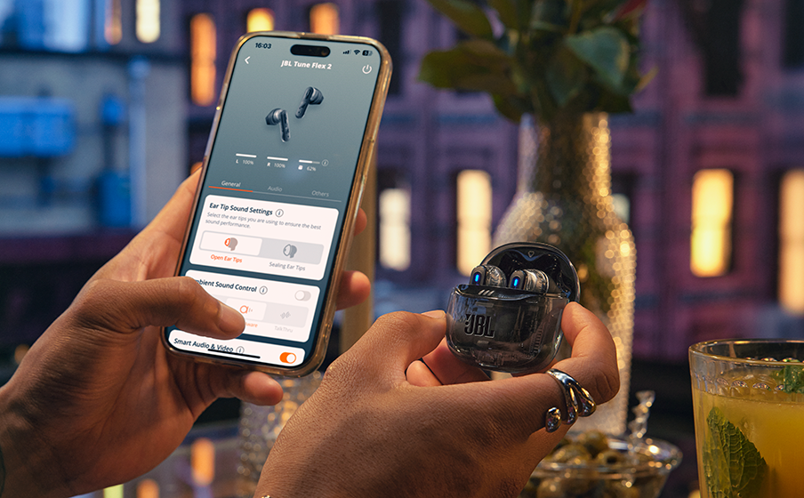 JBL Pure Bass Sound with Spatial Sound